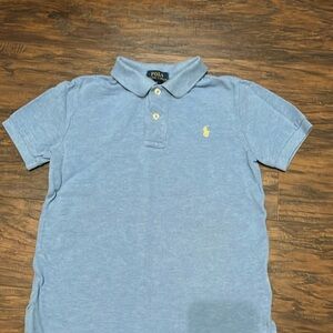 Polo Ralph Lauren classic polo shirt in light blue, size 6